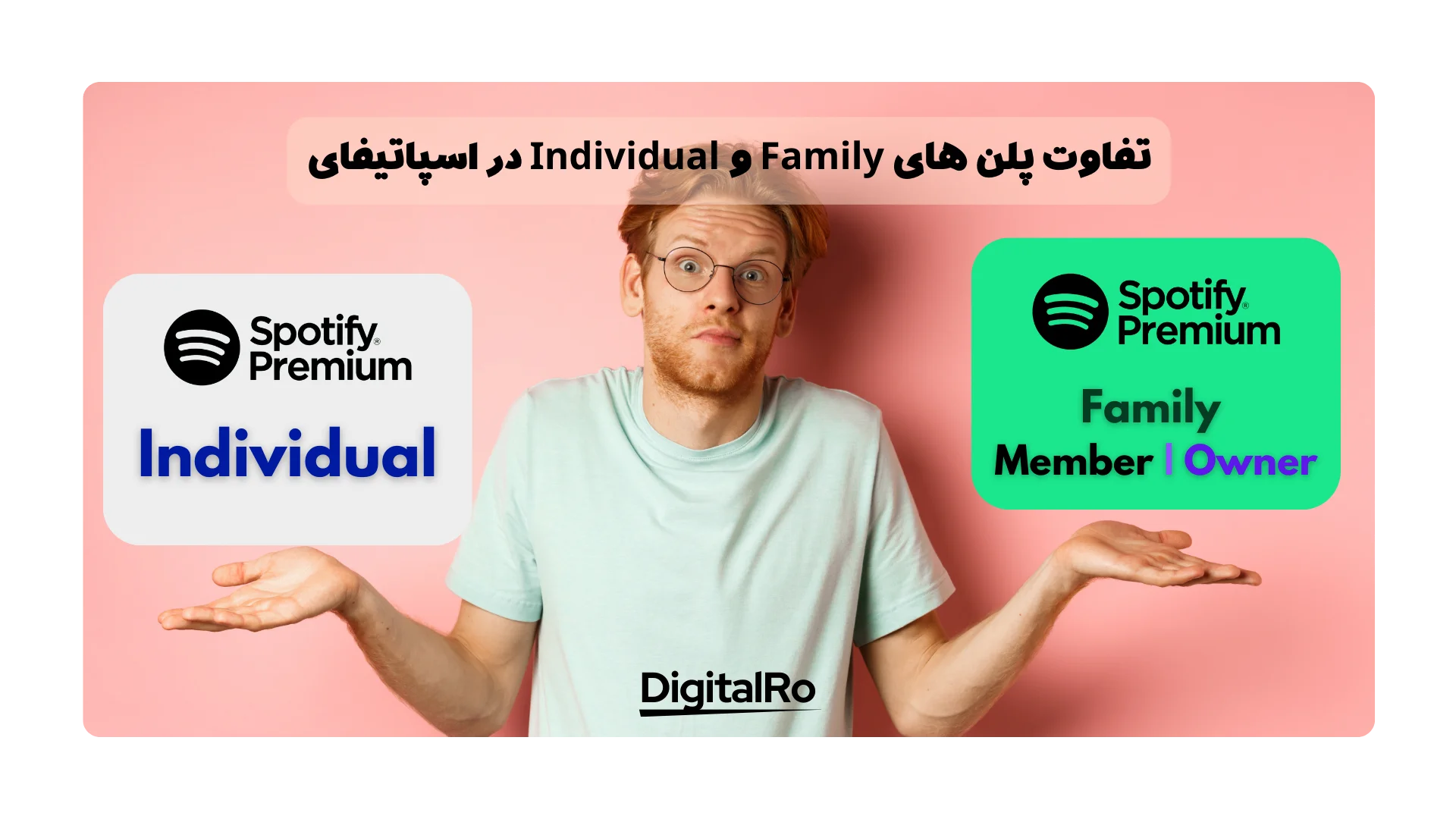 تفاوت پلن های Family و Individual در اسپاتیفای