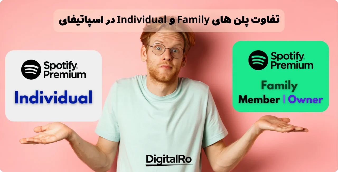 تفاوت پلن های Family و Individual در اسپاتیفای