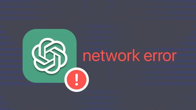 خطاهای متداول چتجیپیتی - Network Error on Long Responses
