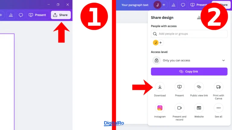 آموزش ساخت پاورپوینت با کنوا​ (7)
