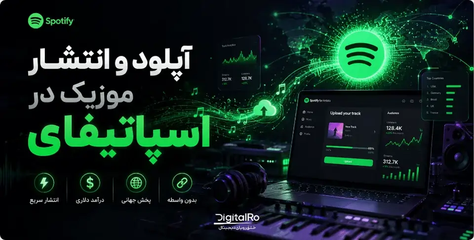 آموزش انتشار آهنگ و موسیقی در اسپاتیفای