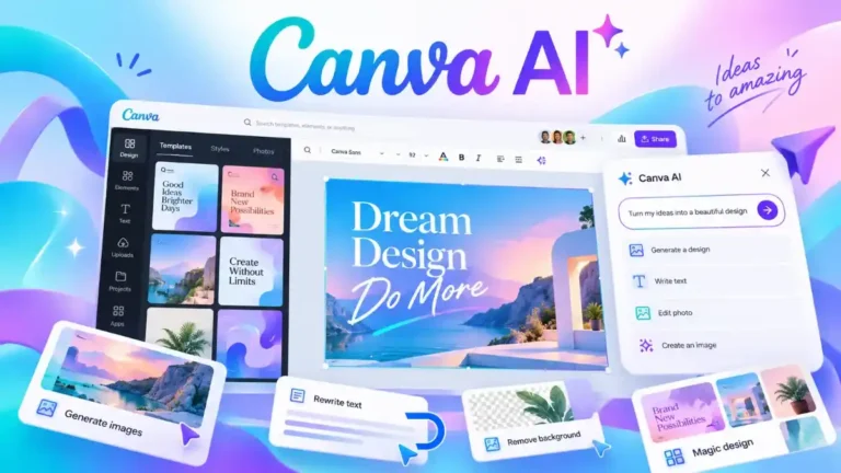 بهترین هوش مصنوعی برای کافه و رستوران - Canva AI